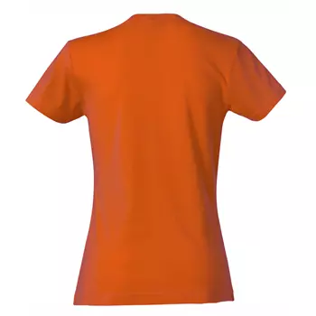 Clique Basic dame T-skjorte, Blood orange