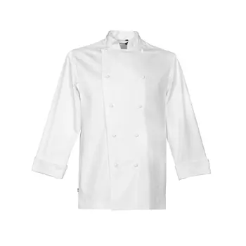Jyden Workwear 1717 chefs jacket without buttons, Optical white