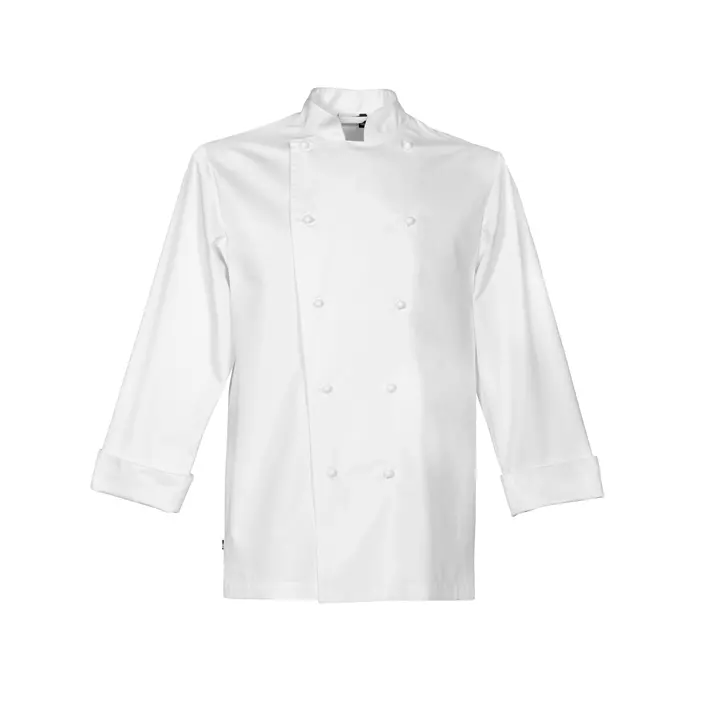 Jyden Workwear 1717 chefs jacket without buttons, Optical white, large image number 0