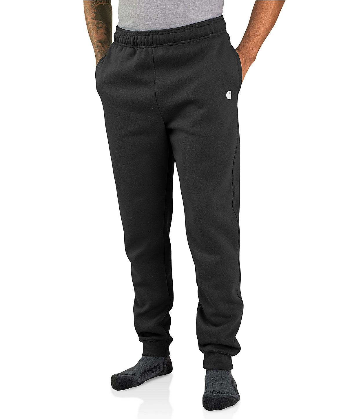 Carhartt Midweight Tapered sweatpants, Black