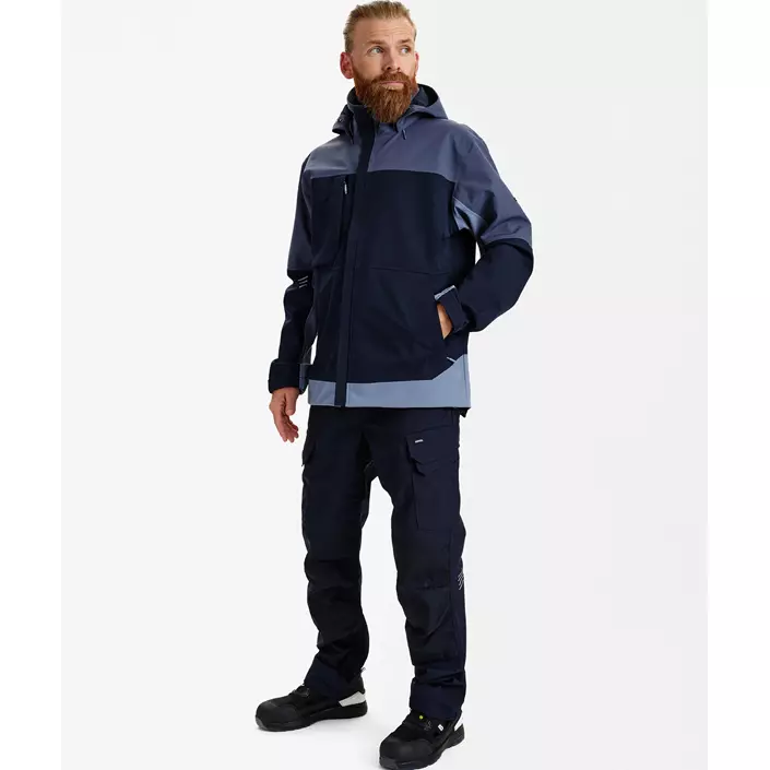 Engel Entire skaljakke, Deep Blue/Dark Sea, large image number 2