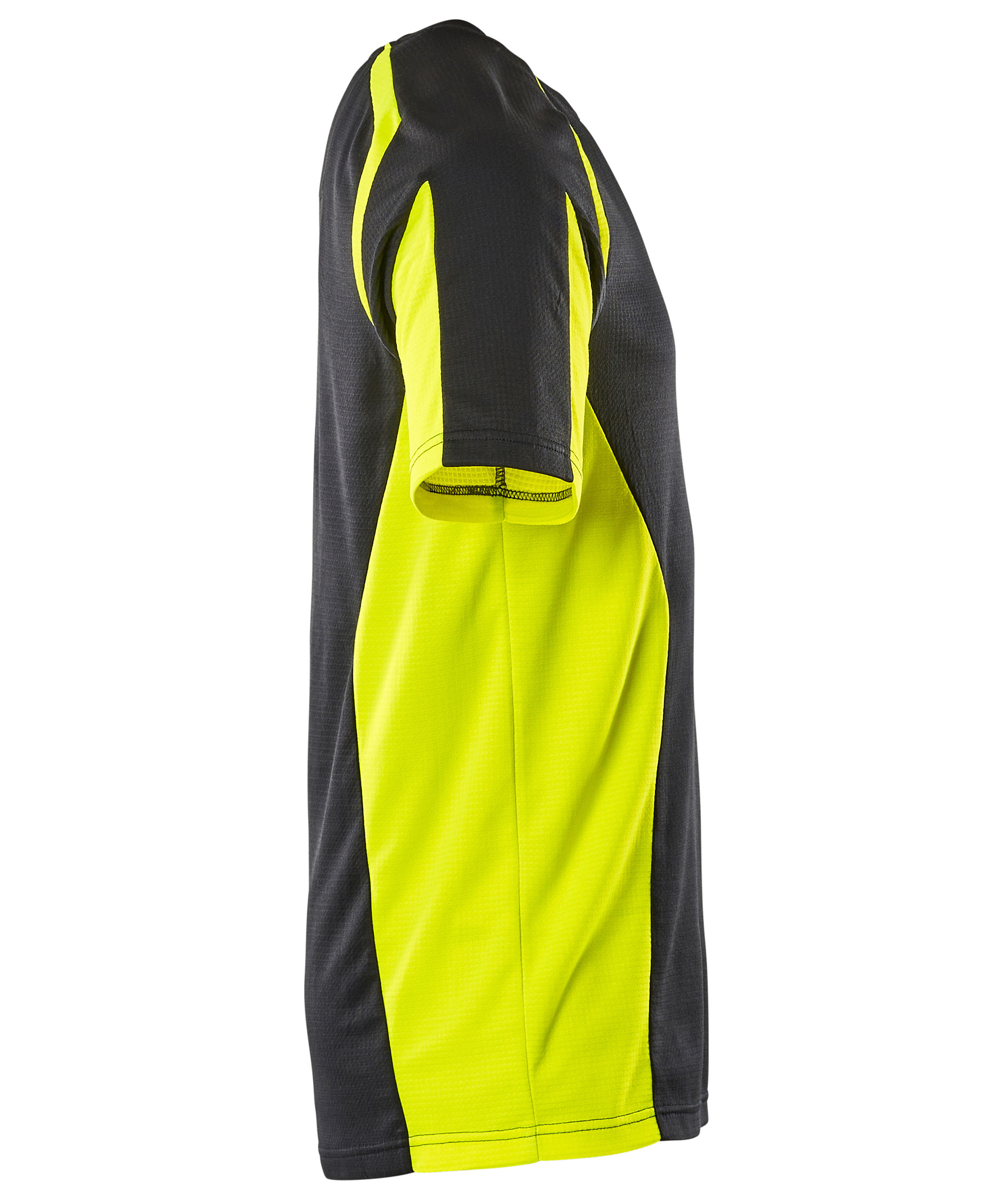 Mascot Accelerate Safe T-shirt, Black/Hi-Vis Yellow, large image number 2