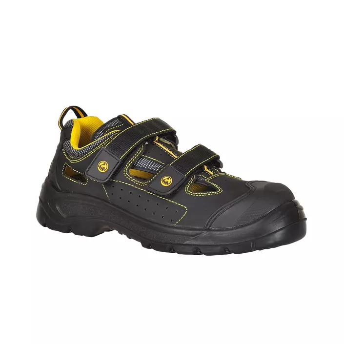 Portwest Compositelite ESD Tagus safety sandals S1P, Black, large image number 0