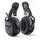 Hellberg Xstream høreværn med Bluetooth til hjelmmontering, Sort, Sort, swatch