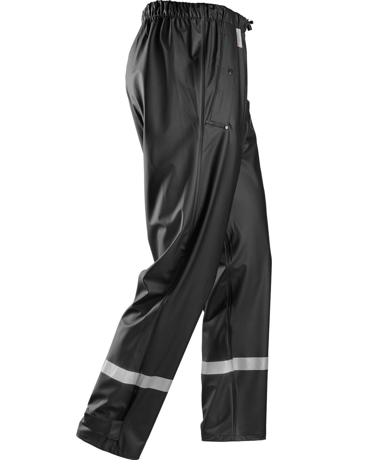 Snickers PU regnbyxa, Svart, large image number 3