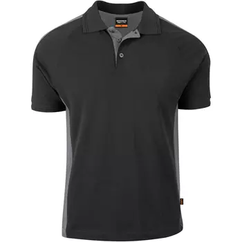 YOU New Haven  polo shirt, Black/Grey