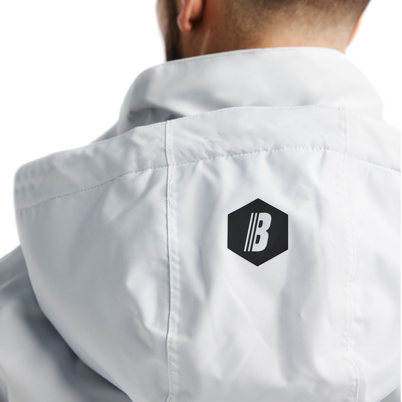 Bl&aring;kl&auml;der Unite vinterjakke, Hvid/m&oslash;rk gr&aring;, large image number 8