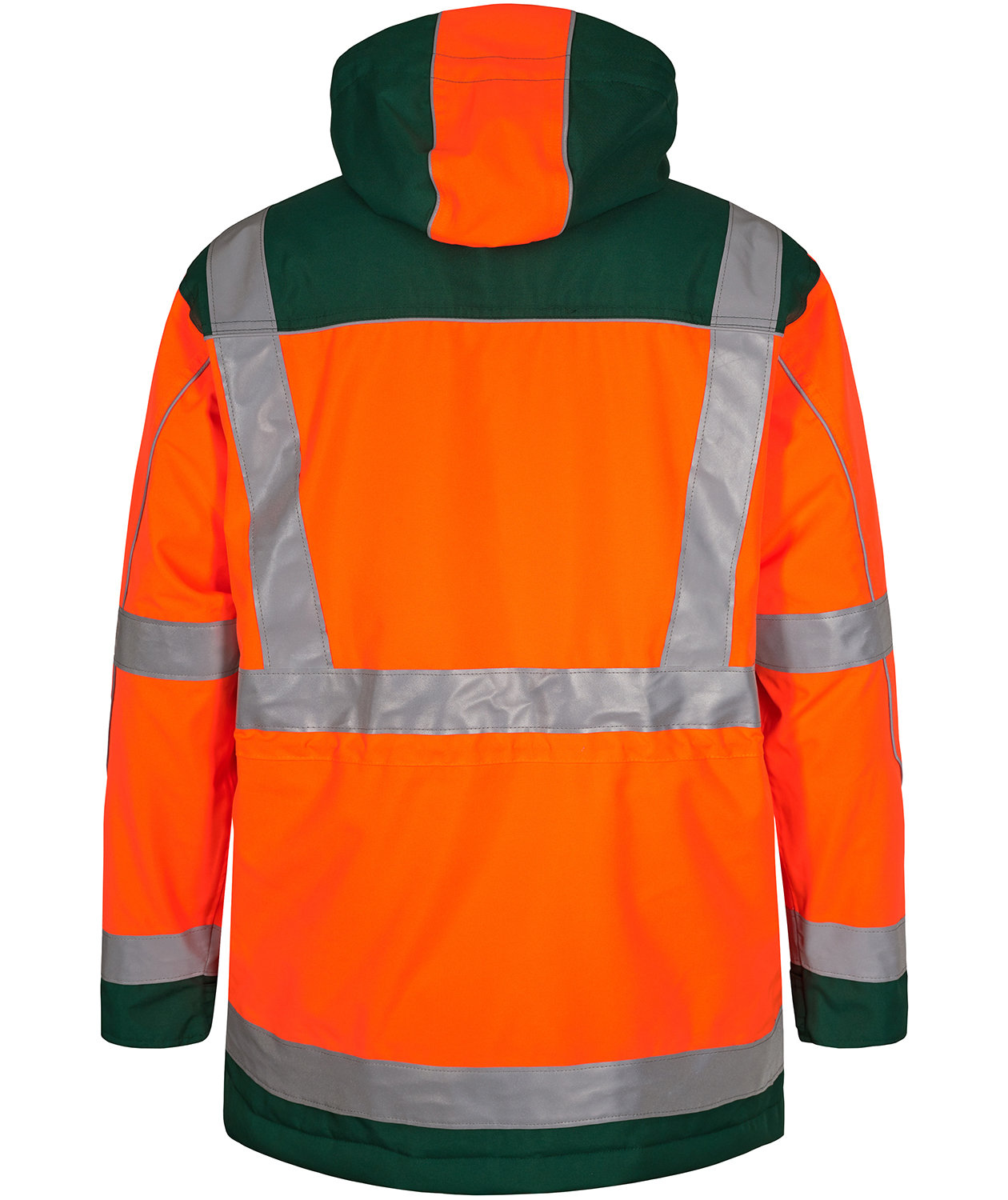 Engel parkas, Varsel Orange/Gr&ouml;n