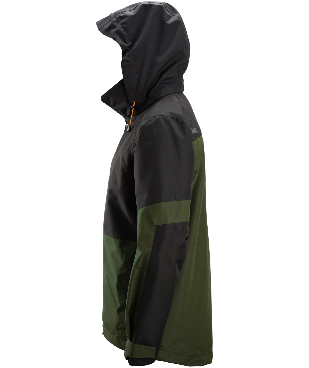 Snickers AllroundWork skalljakke 1304, Khaki Green/Black, large image number 4