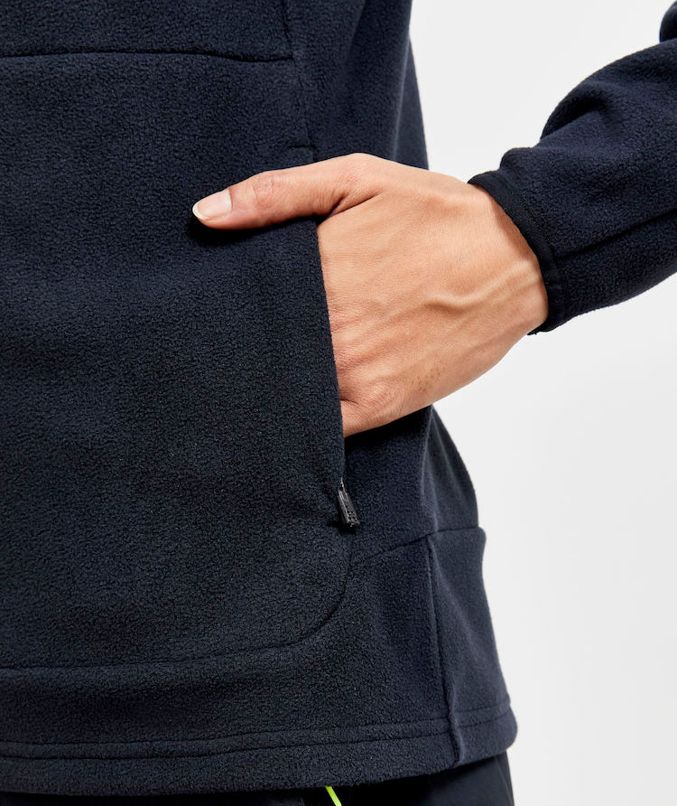 Craft ADV Explore women's fleece midlayer, Black/Granite, large image number 4