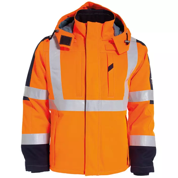 Tranemo FR winter jacket, Orange/Marine, large image number 0