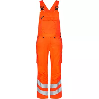 Engel Safety Light bib and brace trousers, Hi-vis Orange