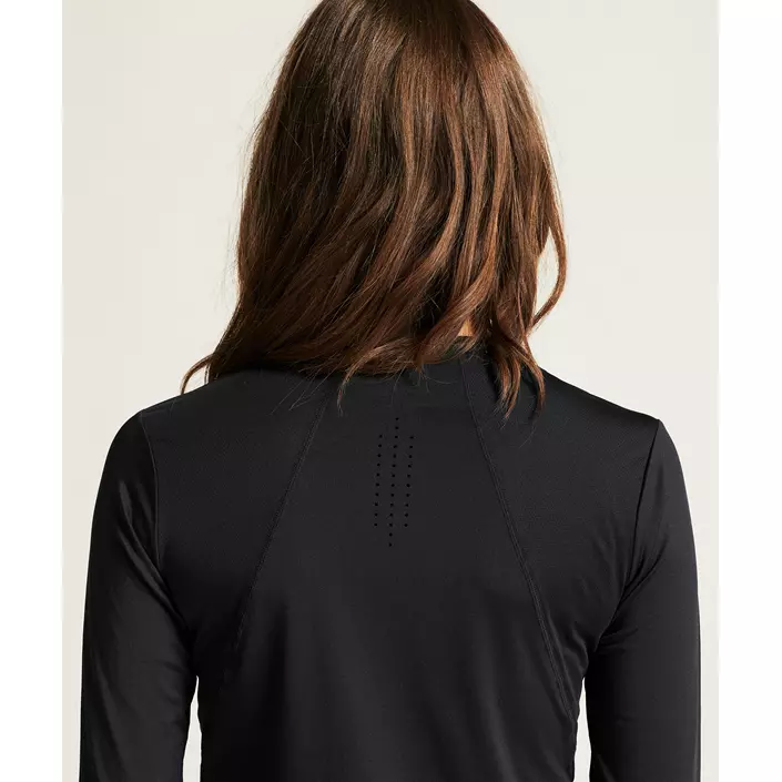 Craft ADV Essence langærmet dame T-shirt, Black, large image number 8