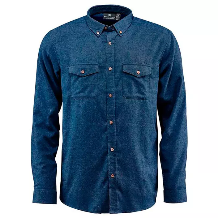 Stormtech Cambridge flannel shirt, Marine Blue, large image number 0