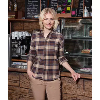 Karlowsky Essential Urban-Style Slim fit Damen Hemd, Sahara