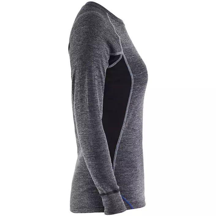 Blåkläder women's singlet with merino wool, Grey/Black, large image number 3