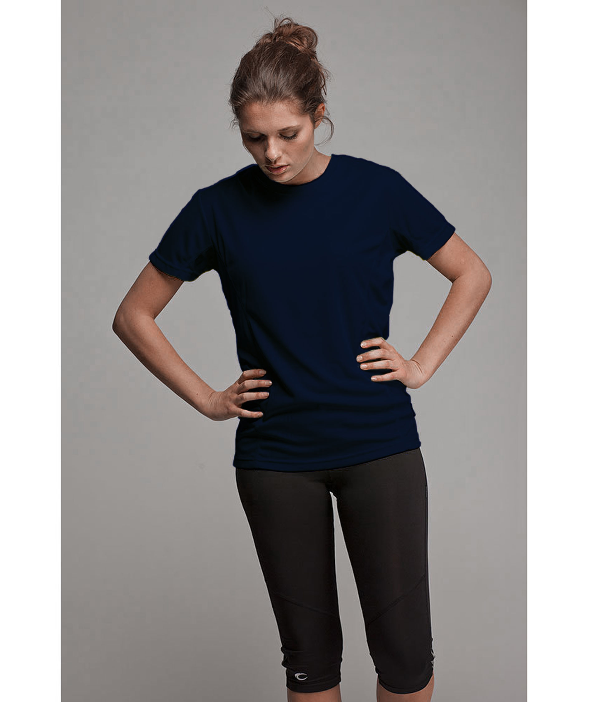 Pitch Stone Performance dame T-skjorte, Navy