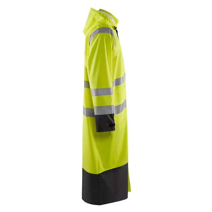 Blåkläder raincoat, Hi-vis Yellow/Black, large image number 1