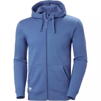 Helly Hansen Classic hoodie med dragkedja, Stone Blue