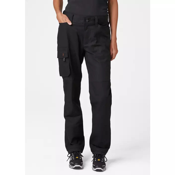 Helly Hansen Luna women's service trousers, Black, large image number 2