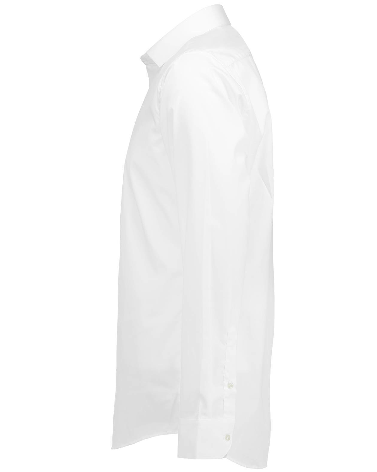 Seven Seas Slim fit Poplin shirt, White, large image number 3