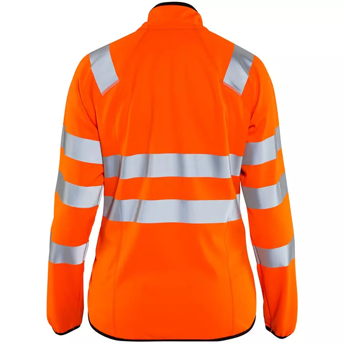 Blåkläder women's softshell jacket, Hi-vis Orange, large image number 2