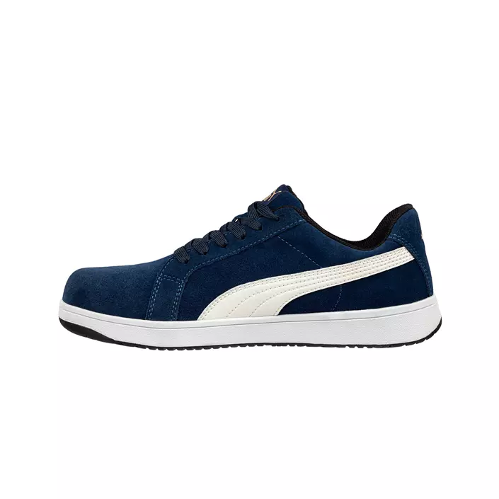 Puma Iconic Suede safety shoes S1P, Navy, large image number 1