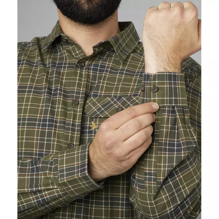 Seeland Highseat lumberjack shirt, Burnt Olive, large image number 4