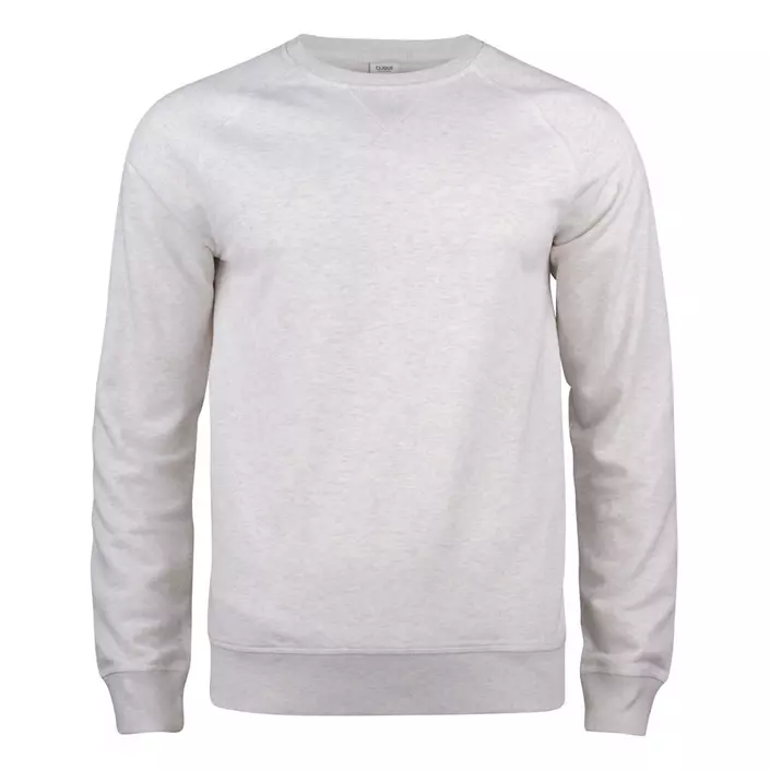 Clique Premium OC Sweatshirt, Hellgrau meliert, large image number 0
