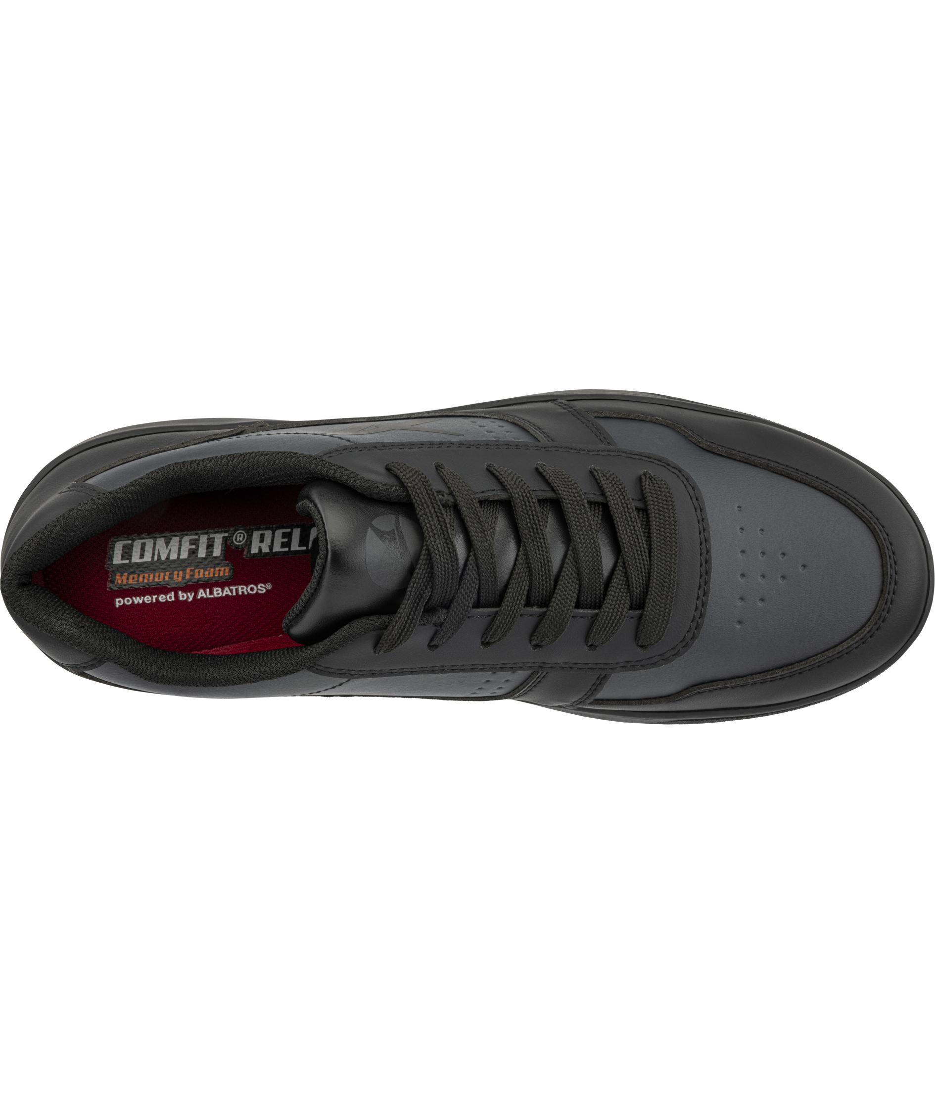 Albatros Squard arbejdssko O2, Black, large image number 4