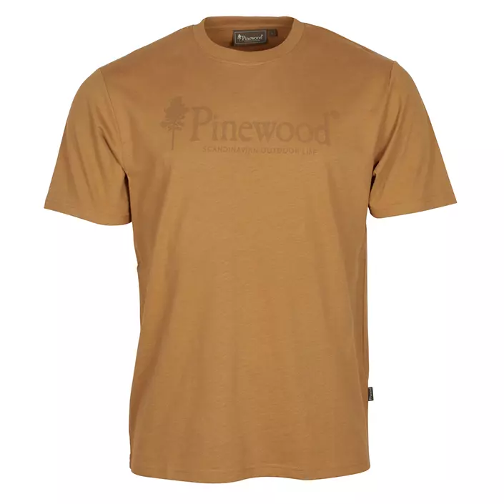 Pinewood Outdoor Life T-skjorte, Bronsje, large image number 0