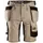 Snickers AllroundWork craftsman shorts 6141, Khaki/Black, Khaki/Black, swatch