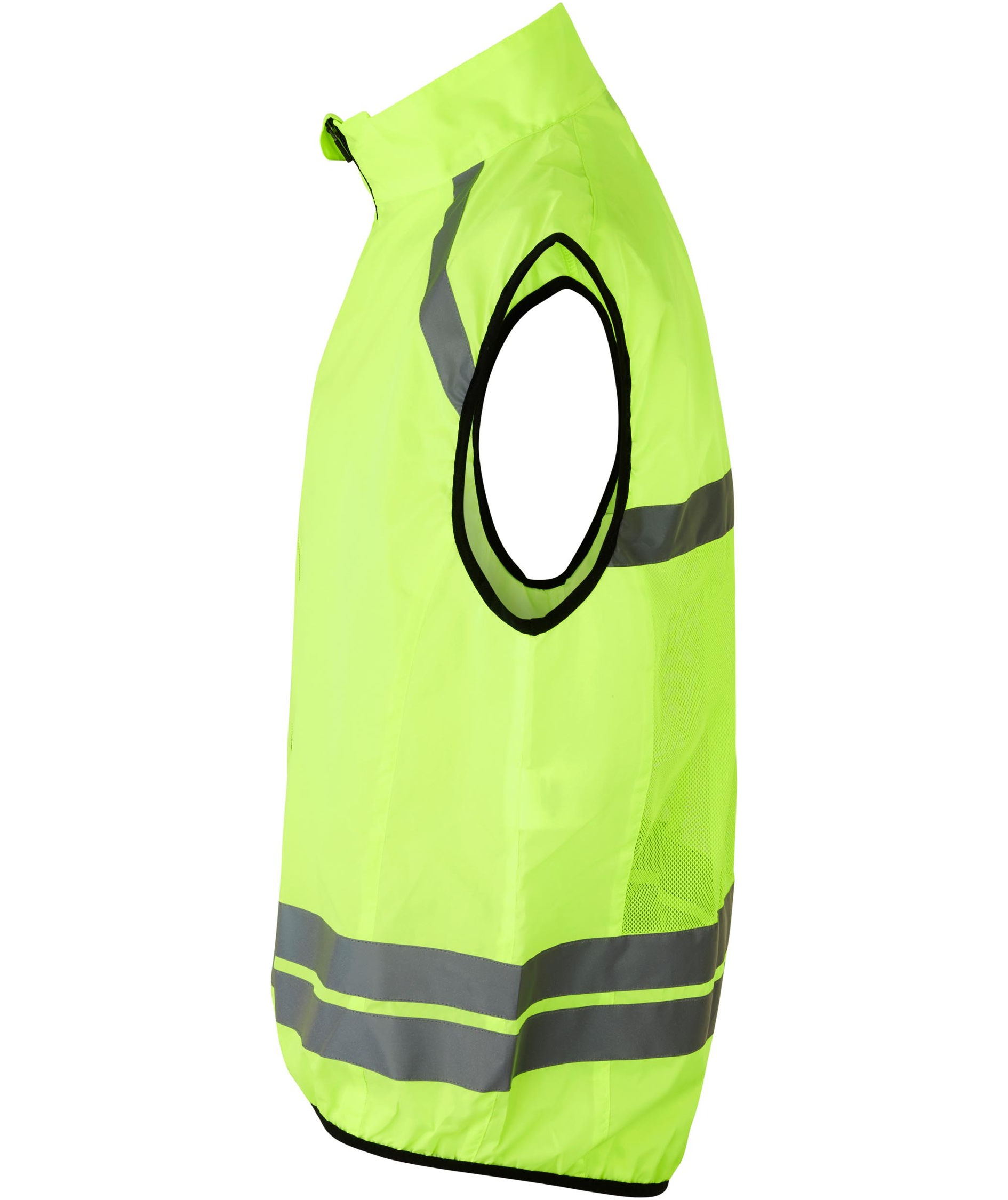 ID running vest with reflective details, Hi-Vis Yellow, large image number 2
