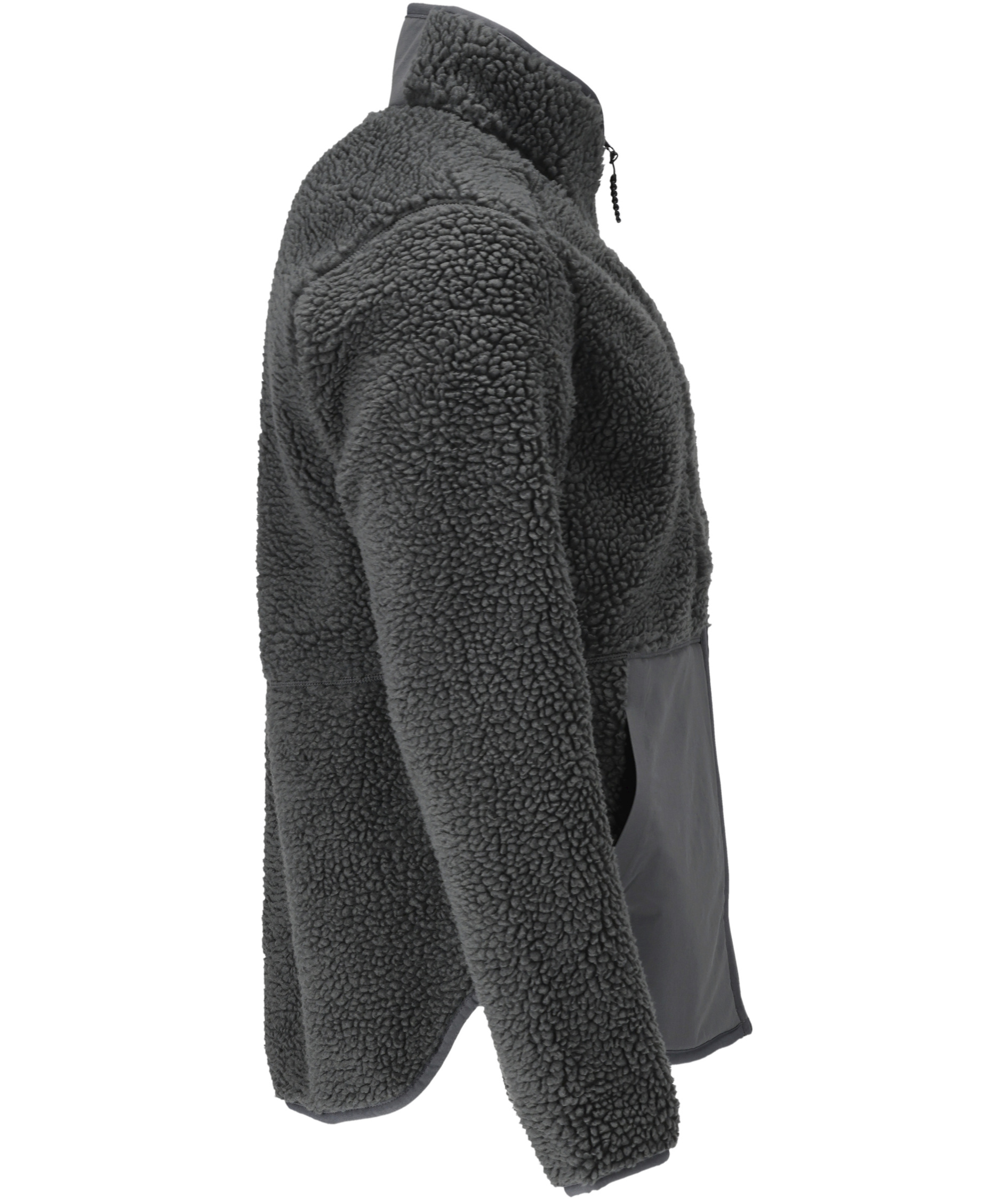 Mascot Customized Faserpelzjacke, Steingrau, large image number 3