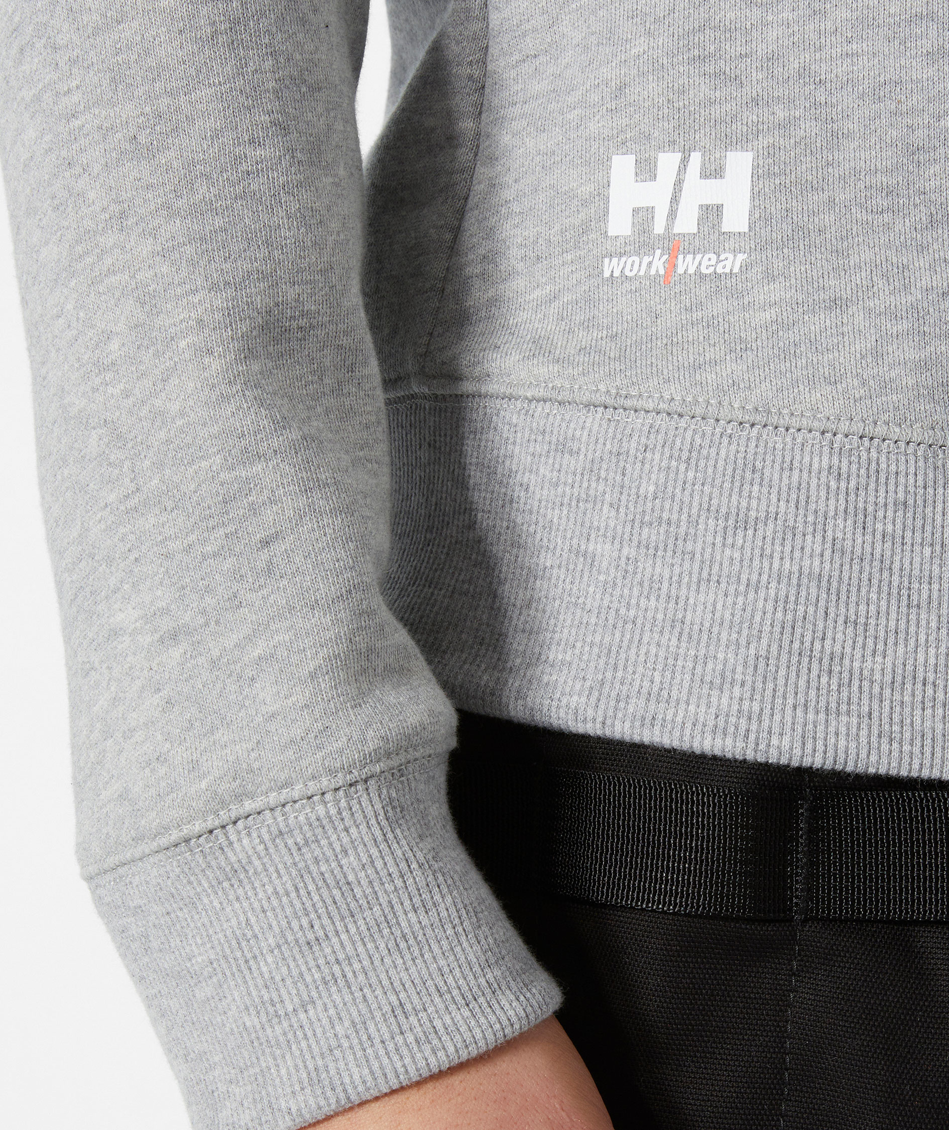 Helly Hansen Classic dame sweatshirt, Grey melange , large image number 4