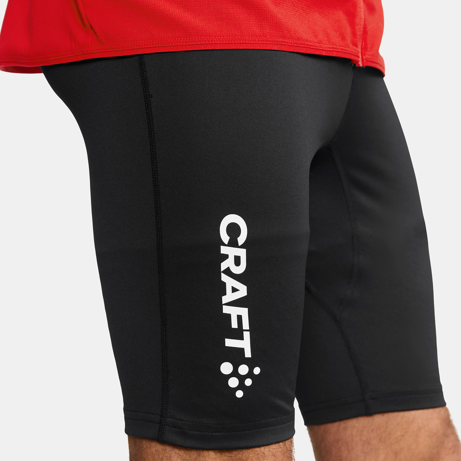 Craft Rush short tights, Black, large image number 3