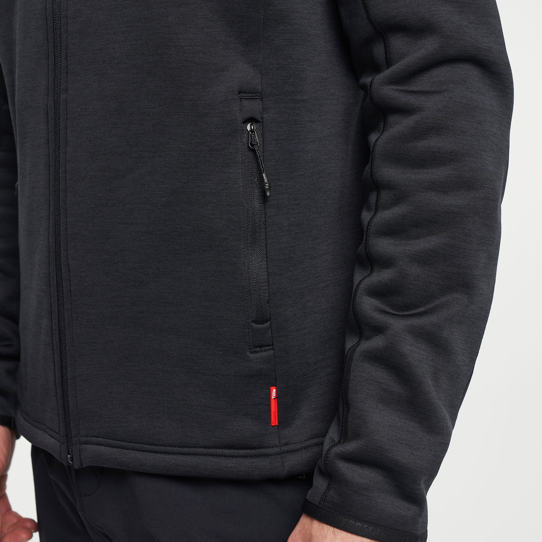 Tenson TXlite cardigan, Black, large image number 5