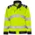 Fristads Green women's work jacket 4067 GPLU, Hi-vis Yellow/Black, Hi-vis Yellow/Black, swatch