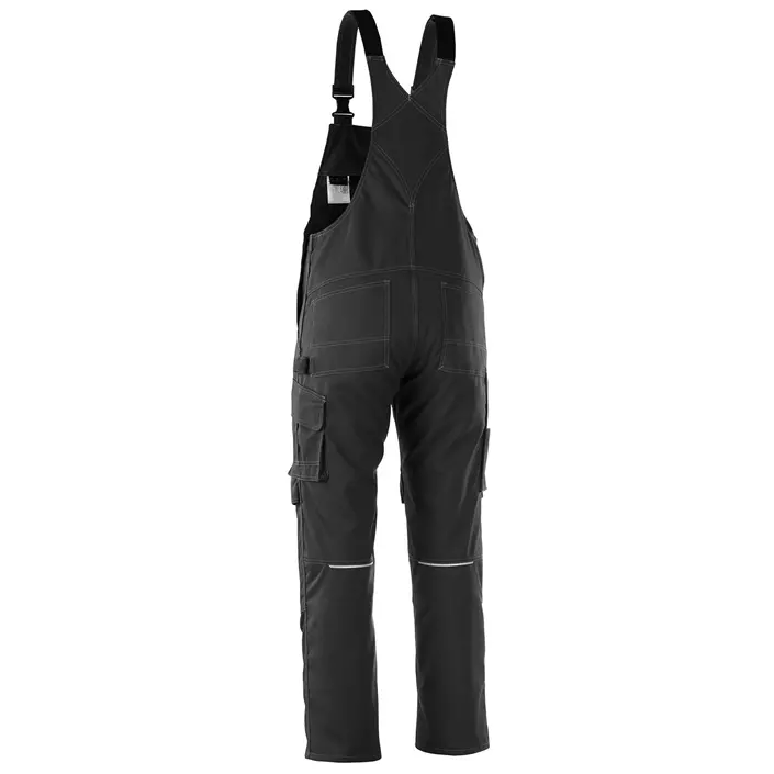 Mascot Industry Richmond work bib and brace trousers, Black, large image number 2