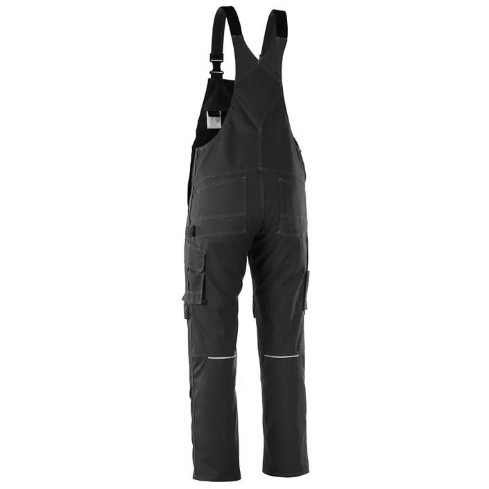 Mascot Industry Richmond work bib and brace trousers, Black, large image number 2