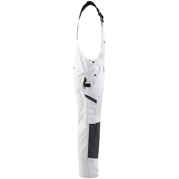 Blåkläder Latzhose, Weiss/dunkelgrau, large image number 2