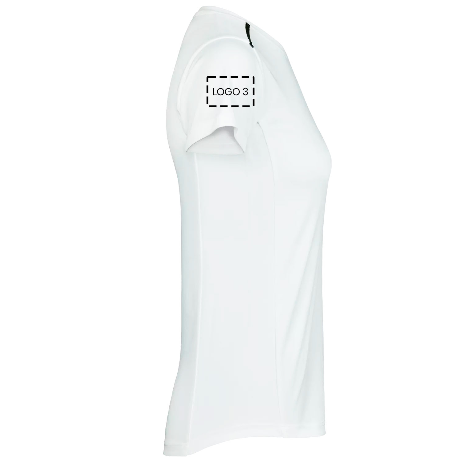 Tee Jays women's luxury T-shirt with logo print, , large image number 3