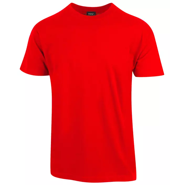 YOU Classic  T-skjorte, Rød, large image number 0