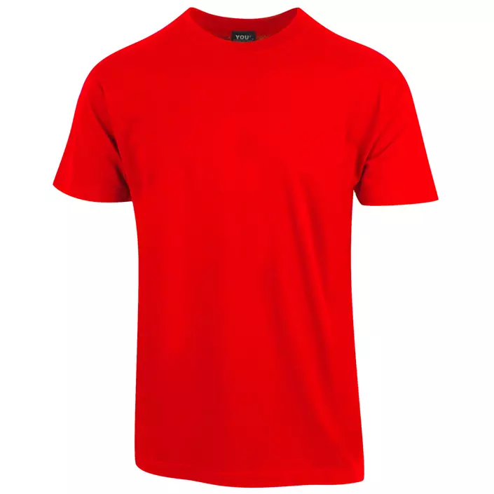 YOU Classic  T-skjorte, Rød, large image number 0