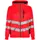 Engel Safety Damen Kapuzensweatshirt, Hi-vis Rot/Schwarz, Hi-vis Rot/Schwarz, swatch