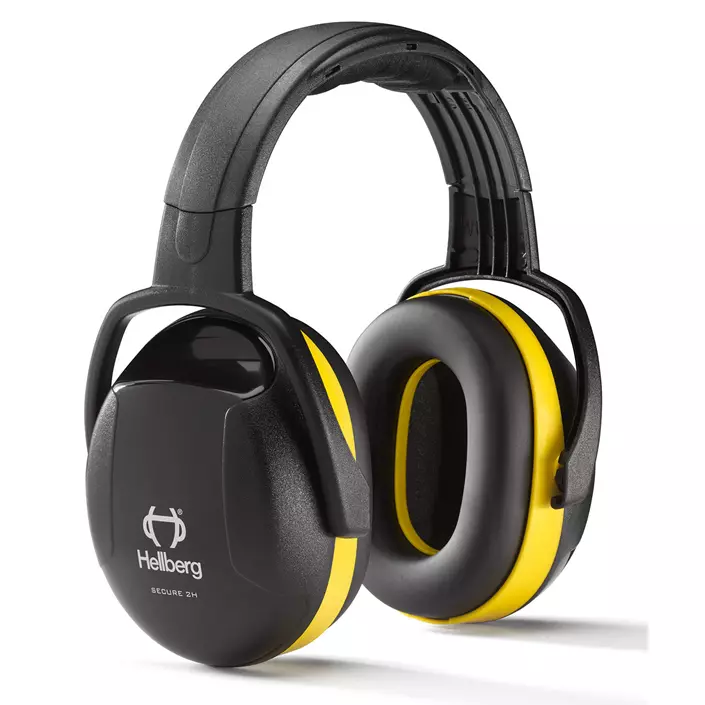 Hellberg Secure 2 ear defenders, Black/Yellow, Black/Yellow, large image number 0