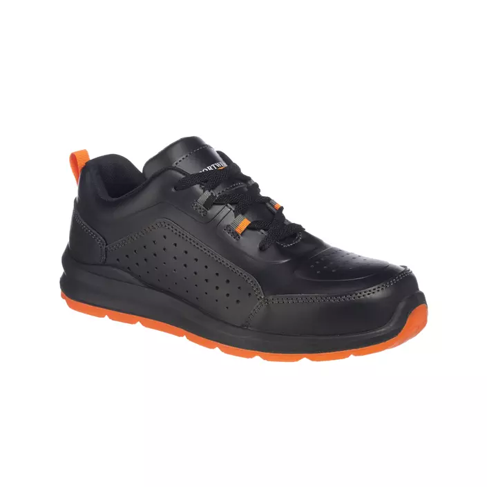 Portwest Compositelite safety shoes S1P, Black/Orange, large image number 0