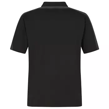 Engel Galaxy polo T-skjorte, Svart/Antrasittgrå