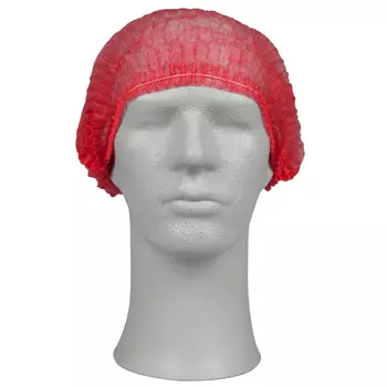 Abena Classic 200-pack disposable hairnet, Red