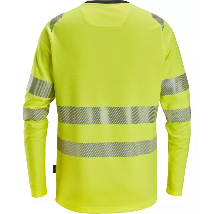 Snickers long-sleeved T-shirt 2431, Hi-Vis Yellow, large image number 1